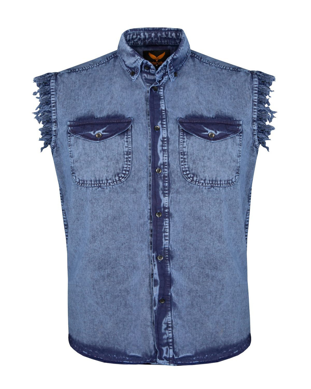 biker denim shirts
