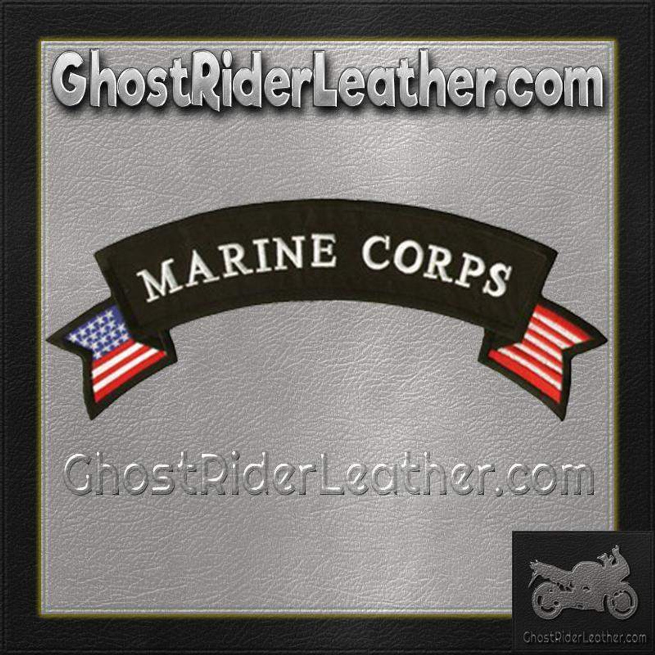 United States Flag Marine Corps Patch, Victory Leathers