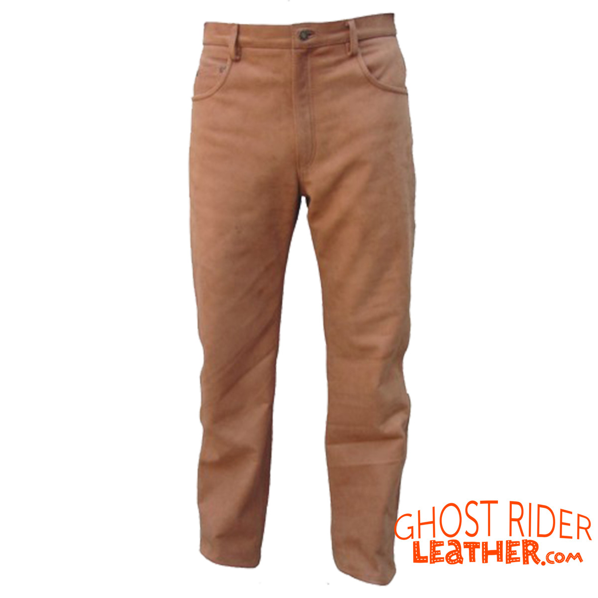 Leather Pants - Men's - Brown Buffalo 