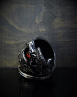 Celtic Skull Diamond - Pewter - Motorcycle Gremlin Bell - Made In USA - SKU BB72-DS