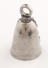 Maneki-Nek - Pewter - Motorcycle Guardian Bell® - Made In USA - SKU GB-MANEKI-NEK-DS