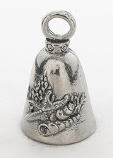 Sea Shell - Pewter - Motorcycle Guardian Bell® - Made In USA - SKU GB-SEA-SHELL-DS