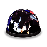 Novelty Motorcycle Helmet - Freedom Eagle - Shorty - 6002FR-DH