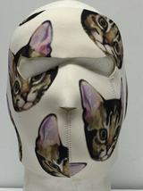 Full Face Neoprene Face Mask - Kitten - Motorcycle Mask - CUST3-HI