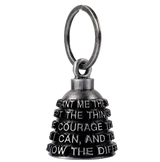 Motorcycle Ride Bell - 3D - Serenity Prayer - Spirit Bell - Gremlin - DBL90-11-DL