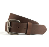 Leather Belt - Men's - Black or Brown - 1 3/4" Wide - FIMB16003-FM