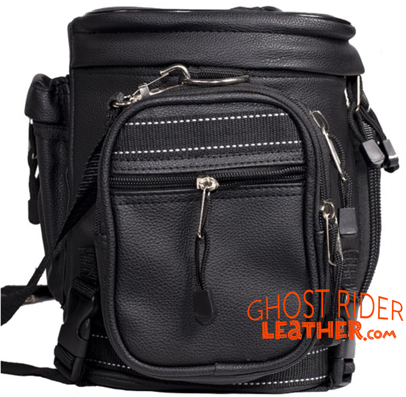 Sissy Bar Bag Motorcycle Trunk Bag Storage Gear SB13DL