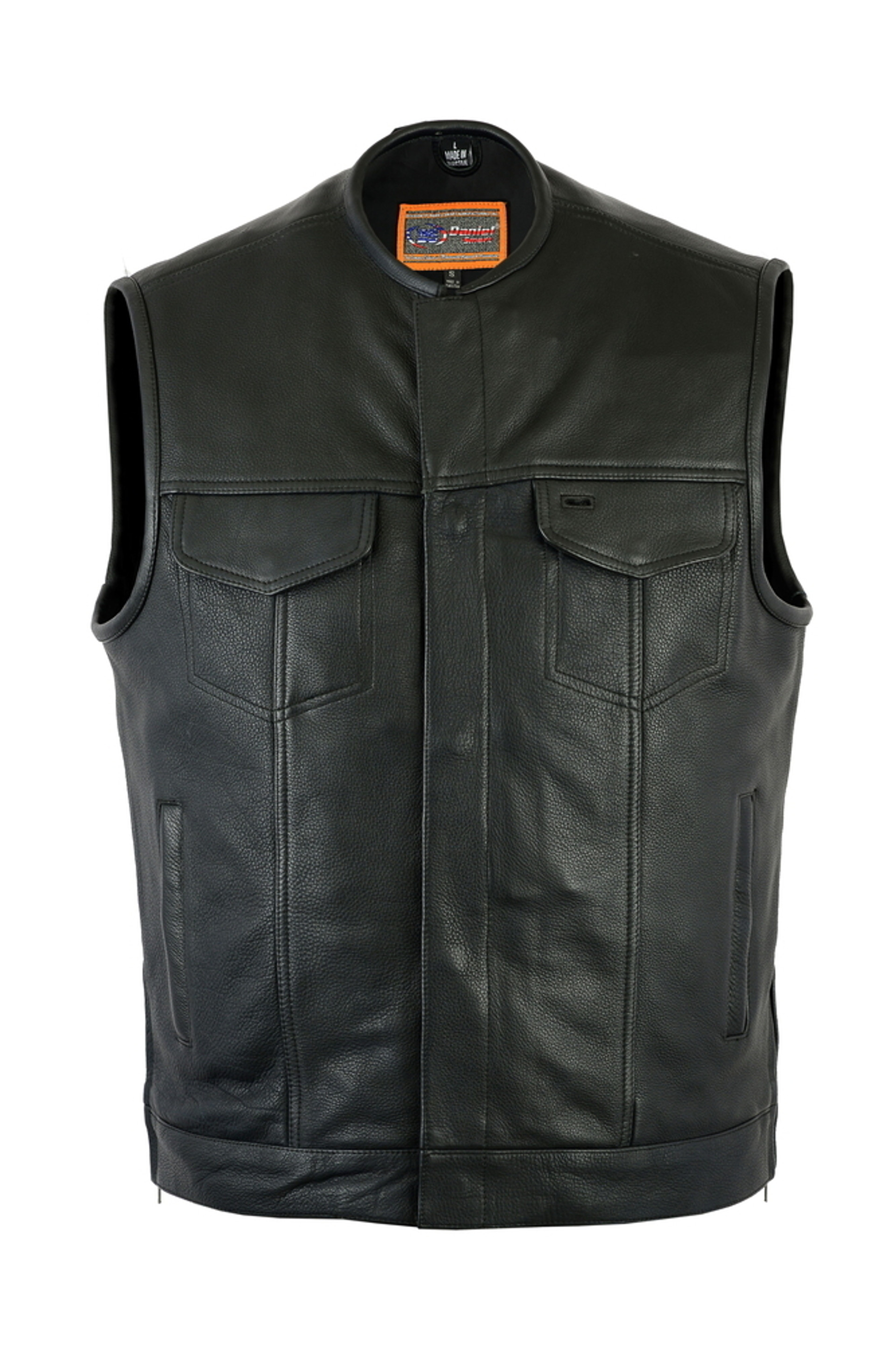 The Best Leather Motorcycle Vests For Men Are Available Here