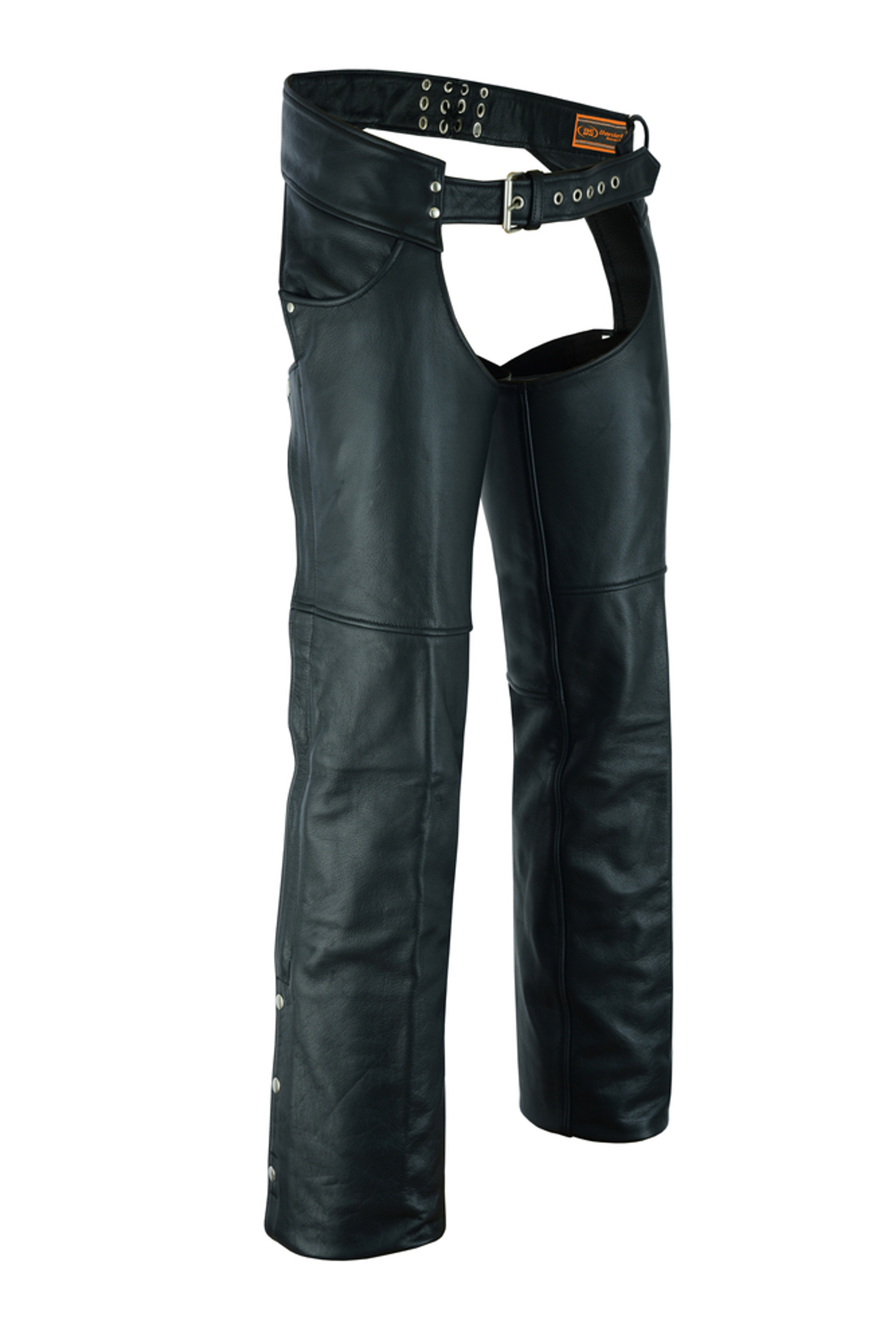 Men's Tall Leather Chaps Motorcycle Chaps Big and Tall DS447TALLDS