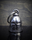 Canadian Flag - Pewter - Motorcycle Spirit Bell - Made In USA - SKU BB50-DS