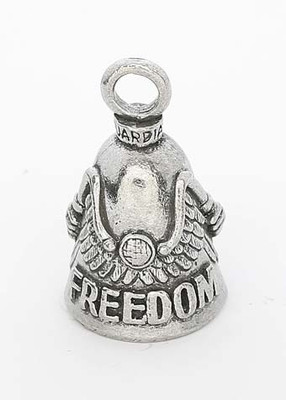 Freedom Rider - Pewter - Motorcycle Guardian Bell® - Made In USA - SKU GB-FREEDOM-RID-DS