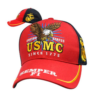 Marine Corps - Victory Hat - Baseball Cap - Officially Licensed - SKU SVICMA-DS
