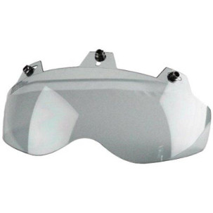 Daniel Smart 3 Snap Shorty Shield - Hard Coated - Smoke - Motorcycle Helmet Accessories - 02-301-DS