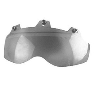 3 Snap Shorty Shield - Hard Coated - Silver Mirror - Motorcycle Helmet Accessories - 02-311-DS