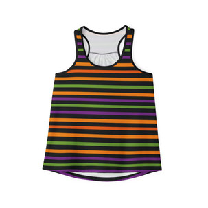 Witch's Stripes - Colorful - Halloween - Women's Tank Top Shirt