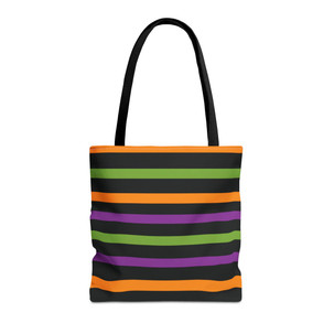 Witch's Stripes - Colorful - Halloween - Trick or Treat - Tote Bag