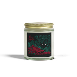 Scented Candle - Forbidden FairyTales - Not So Little Any More - Amber or Clear Jar - Perfect Gift for Bikers & Home Decor