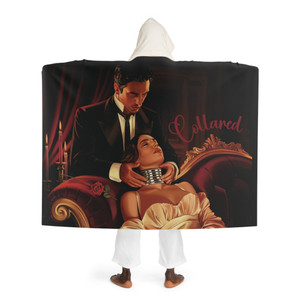 Cozy Hooded Sherpa Fleece Blanket | Collared - Devotion from Dominant - Bondage - Submission