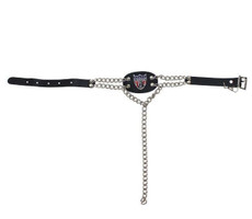 Pair of Women's Biker Boot Chains - Don't Tread On Me - BCN104-DL