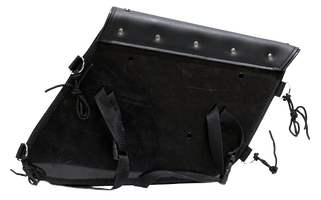 Swing Arm Bag - PVC - Right - Studs - Motorcycle Storage - SD4093-STUD-SOLO-DL