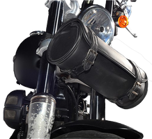 Round 10 Inch OR 12 Inch Motorcycle Tool Fork Bag - SKU TB3007-DL