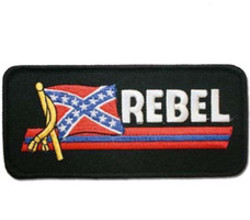 Confederate Flag Patch - Rebel Flag Patch - Small - PAT-D684-DL