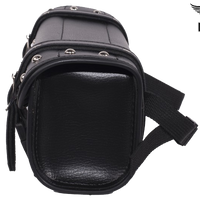 Motorcycle Tool Bag - PVC - Studded - Fork Bag - 9 Inch - TB3033-9-DL