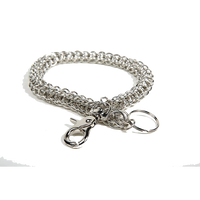Wallet Chain for Biker Wallets - 20" - Silver Color - Motorcycle Accessories - WTC4-DL