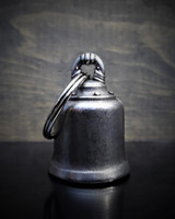 Maltese Cross - Pewter - Motorcycle Gremlin Bell - Made In USA - SKU BB25-DS