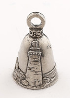 Lighthouse - Pewter - Motorcycle Guardian Bell® - Made In USA - SKU GB-LIGHTHOUSE-DS