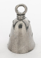LadyBug - Pewter - Motorcycle Guardian Bell® - Made In USA - SKU GB-LADY-BUG-DS