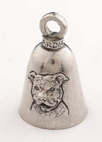 Pitbull Dog - Pewter - Motorcycle Guardian Bell® - Made In USA - SKU GB-PITBULL-DOG-DS
