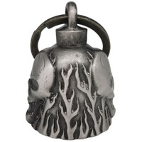 Motorcycle Ride Bell - 3D - Skull - Spirit Bell - Gremlin - DBL11-L-DL