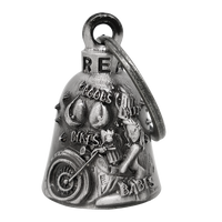 Motorcycle Ride Bell - 3D - 4 B's - Bikes Boobs Babes Beer - Spirit Bell - Gremlin - DBL70-11-DL