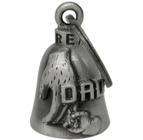 Motorcycle Ride Bell - 3D - Child's Hand Holding Dad's Finger - Spirit Bell - Gremlin - DBL68-11-DL