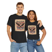 American by Birth - Trump Conservative by Choice - Unisex Heavy Cotton Tee.