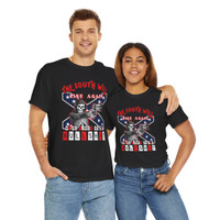 The South Will Rise Again - We're Tired of the Bullshit - Rebel Flag - Dark T-Shirt Color Choice - Unisex Heavy Cotton Tee