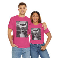 Funny Animal Selfie - Squirrel - UFOs - Photobomb T-Shirt - Choice of Colors - Unisex Tee