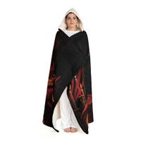 Cozy Hooded Sherpa Fleece Blanket | Collared - Devotion from Dominant - Bondage - Submission