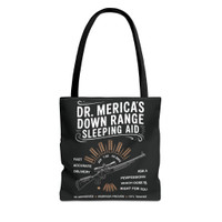 Biker Tote Bag - Dr. Merica's Down Range Sleeping Aid - Color Choice