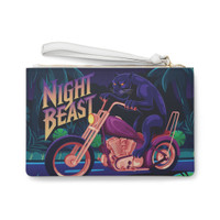 Night Beast Clutch Bag - Stylish Statement Accessory for Bikers & Fashion Lovers - Panther Jungle