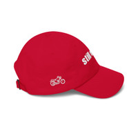 Dad Cap — 'still riding' - Embroidered Baseball Hat - Motorcycle on Side - Color Choice