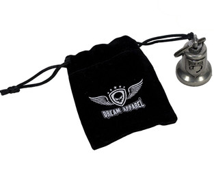 Motorcycle Ride Bell - POW MIA - Gun Metal - Spirit - BL18-GM-DL
