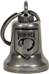 Motorcycle Ride Bell - POW MIA - Gun Metal - Spirit - BL18-GM-DL