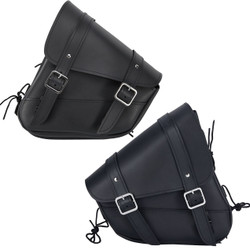 Swing Arm Bags - PVC - Left and Right - Pair You Get Two - Motorcycle Luggage - C-SAB67095-PR-DL