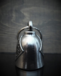 One Percenter - Pewter - Motorcycle Spirit Bell - Made In USA - SKU BB82-DS
