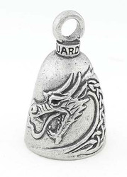 Celtic Dragon - Pewter - Motorcycle Guardian Bell - Made In USA - SKU GB-CELTIC-DRAGON-DS