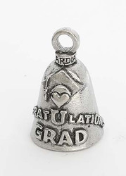 Graduate - Pewter - Motorcycle Guardian Bell® - Made In USA - SKU GB-GRADUATE-DS