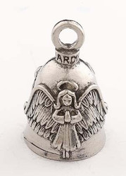 Halo Angel - Pewter - Motorcycle Guardian Bell® - Made In USA - SKU GB-HALO-DS