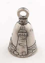 Lighthouse - Pewter - Motorcycle Guardian Bell® - Made In USA - SKU GB-LIGHTHOUSE-DS